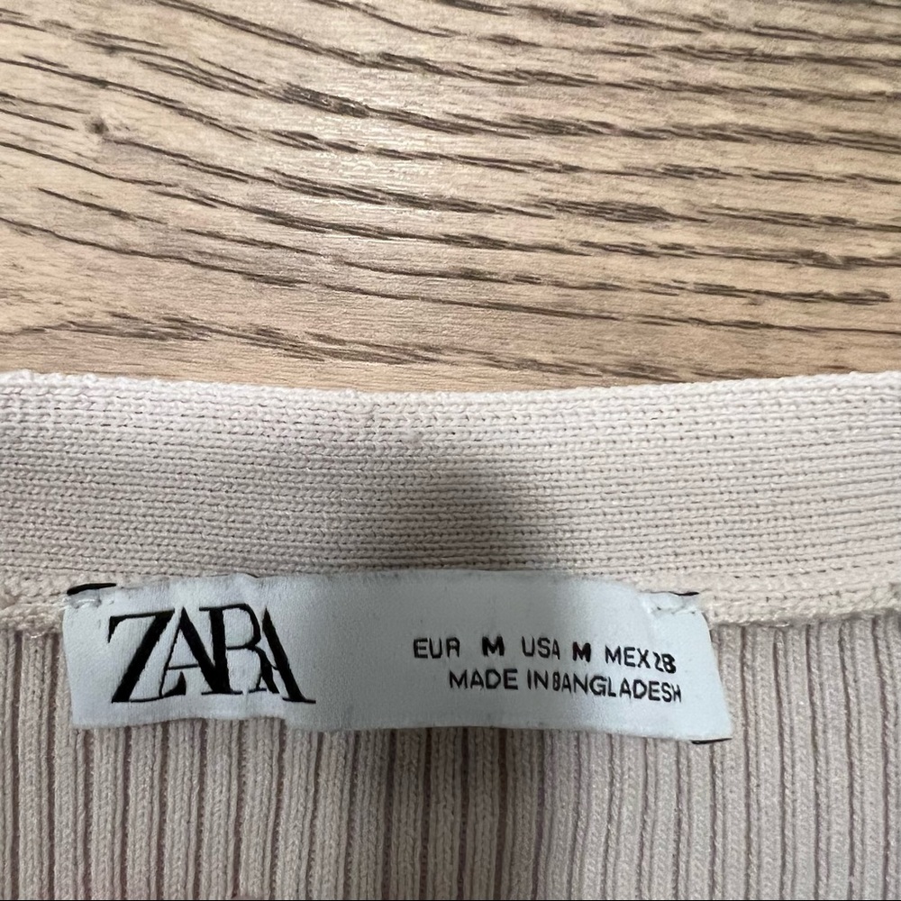 Zara Ribbed Cardigan - Picture 3 of 4
